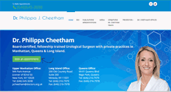Desktop Screenshot of drcheetham.com